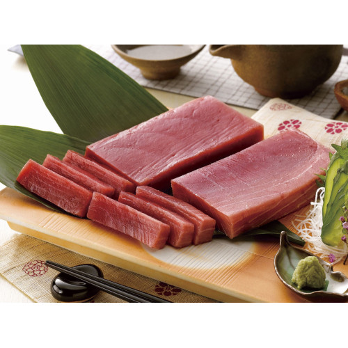 SFFI60105 [TUNA-SAKU/500-800G] FROZEN CO TUNA SAKU SIZE : 500-800GM
