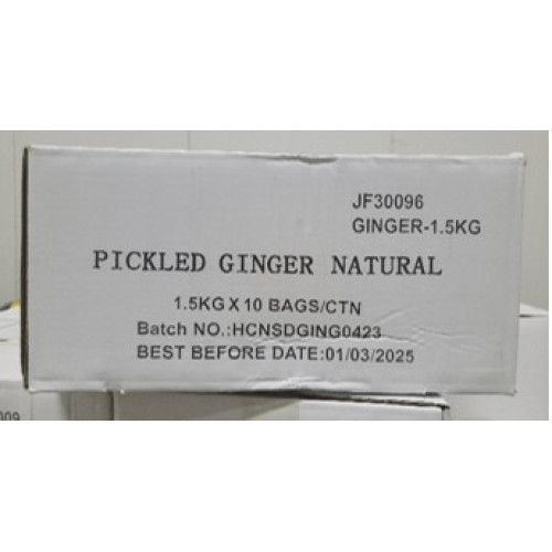 JF30096 [GINGER -1.5KG] GINGER ORIGINAL 1.5KG X10PKTS/CTN