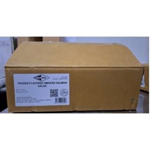 JF60028 [SALAD-SMKS/500G] FROZEN FLAVORED SMOKE SALMON SALAD 500G