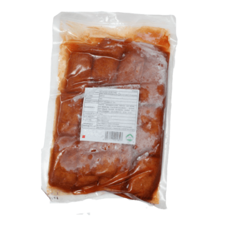 JF30234 [INARI-60/HS] SEASONED BEAN CURD - HOT SPICY (8CM X 4CM)