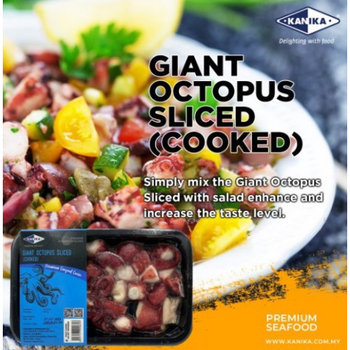 SFSQ20009 [KCOOKED-GO/SLICED] KANIKA COOKED & SLICED GIANT OCTOPUS