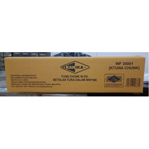 WF30001 [KTUNA-CHUNK] KANIKA CANNED TUNA CHUNK IN OIL