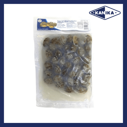 SFSH10025 [WS-CLAM/ZS 40%] FROZEN WHOLE SHELL CLAM 40-50PCS