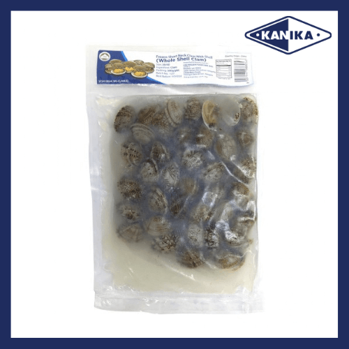 SFSH10024 [WS-CLAM/Z 40%] FROZEN WHOLE SHELL CLAM 30-40PCS